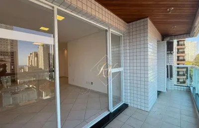 Maravilhoso apartamento, vista livre, à 2 quadras da praia, com lazer completo em santos!!!