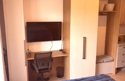 Excelente studio mobiliado - lazer - localização privilegiada