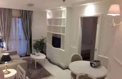 Excelente apto mobiliado - lazer - localização privilegiada