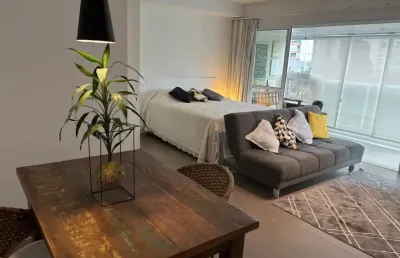 Excelente studio mobiliado - lazer - localização privilegiada