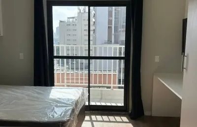 Excelente stidio mobiliado - lazer - localização privilegiada