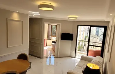 Excelente apto mobiliado - lazer - localização privilegiada