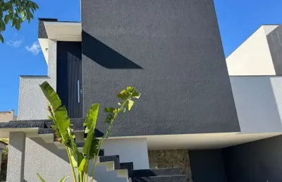 Casa espaçosa com 3 suítes, escritório e espaço gourmet no cyrela landscape