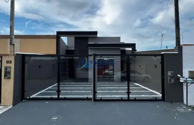 Casa com 3 quartos à venda no conjunto residencial prefeito cominese, paranaguá  por r$ 449.000