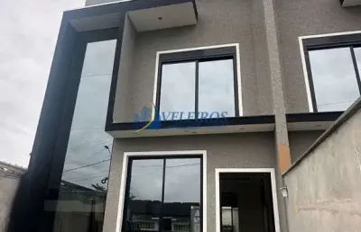 Casa com 3 quartos à venda no divinéia, paranaguá  por r$ 669.000