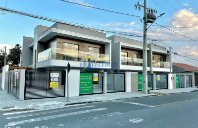 Casa com 3 quartos à venda no santos dumont, paranaguá  por r$ 789.000