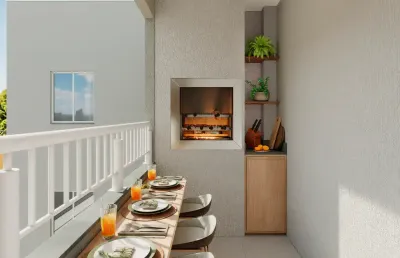 Apartamento com 2 quartos à venda na Rua Álvaro Grotti, Jardim Barcelona, Londrina