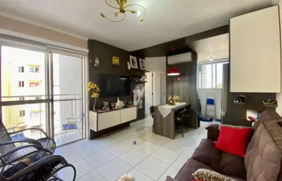 Excelente apartamento de dois dormitórios garagem em condomínio fechado.