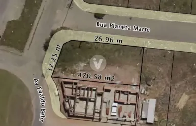 Terreno à venda na Rua Planeta Marte, Quadra A, Camobi, Santa Maria