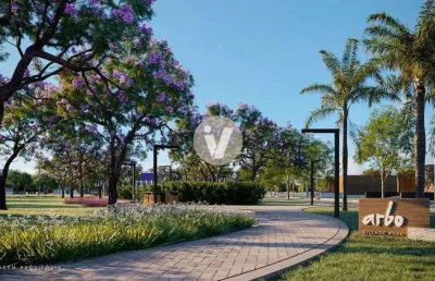 Terreno no loteamento arbo village park com registro e itbi grátis