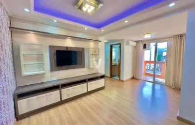 Apartamento 2 quartos (1suíte), 1 vaga de garagem, no centro de santa maria