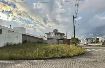 Excelente terreno de esquina no terras de santorini, medindo 411,06 m²