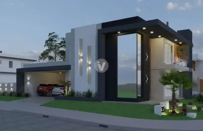 Casa em condomínio fechado com 3 quartos à venda na Avenida Prefeito Evandro Behr, 4279, Camobi, Santa Maria