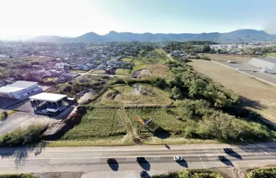 Terreno frente para br-287, frente para faixa nova de camobi