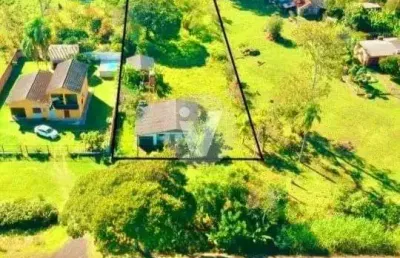 Propriedade na beira da br 287, com 3.500 m² terreno.