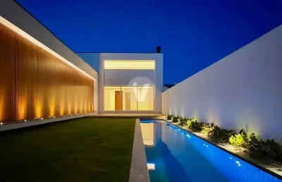 Casa térrea e nova no loteamento residencial terras de santorini
