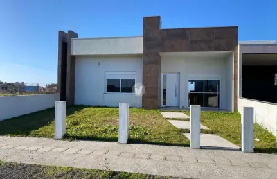 Casa com 3 quartos à venda na rua e, 14, xangrilá dos mares, passo de torres, 130 m2 por r$ 790.000