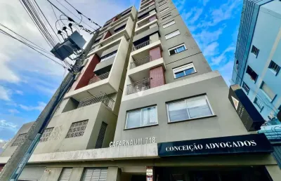 Excelente apartamento a venda com um dormitório e vaga de garagem no centro