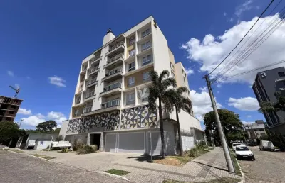 Apartamento de 1 dormitório com churrasqueira e vaga de garagem em camobi