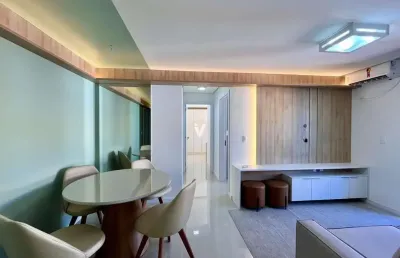 Apartamento mobiliado de 2 dormitório com vaga de garagem no bairro uglione