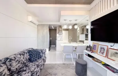 Apartamento mobiliado com 2 vagas no empreendimento espírito santo