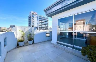 Cobertura com 2 quartos à venda na rua doutor pantaleão, 233, centro, santa maria, 140 m2 por r$ 520.000