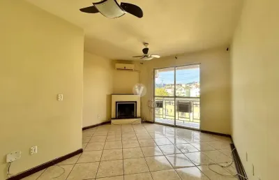 Apartamento de dois dormitórios sendo um suíte no centro de santa maria.
