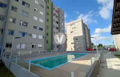 Apartamento 2 dormitórios com vaga de garagem e área de lazer, bairro patronato