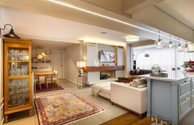 Apartamento alto padrão de 3 suítes e 2 box de garagem!