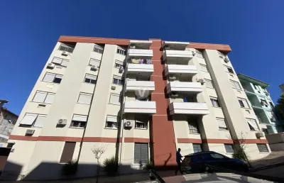 Excelente apartamento de dois dormitórios com uma vaga garagem, perto do clube d