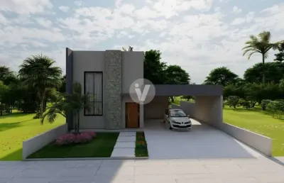 Linda casa em construção, no loteamento alberto schons