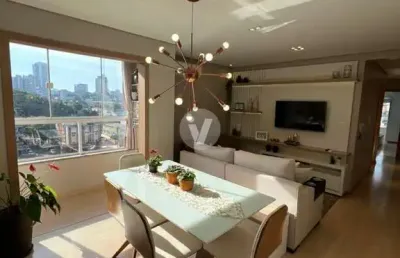 Apartamento mobiliado 2 dormitórios com suíte no centro