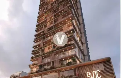 Apartamento de 1 dormitório com sacada, localizado no centro da cidade