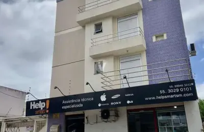 Apartamento de dois dormitórios localizado no centro de santa maria -rs