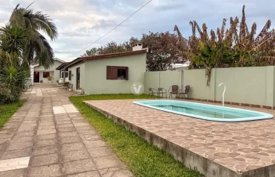 Casa com piscina, área gourmet, depósito e 4 vagas de garagem, bairro são josé