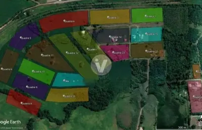 Terreno de esquina escriturado em itaara, localizado no balneário jardim da serr