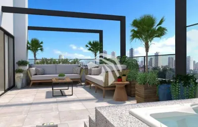 Penthouse com 3 dormitórios à venda, 235 m² por r$ 1.250.000,00 - pioneiros catarinenses - cascavel/pr