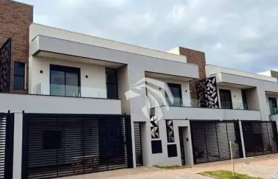 Sobrado com 3 dormitórios à venda, 133 m² por r$ 807.000,00 - country - cascavel/pr