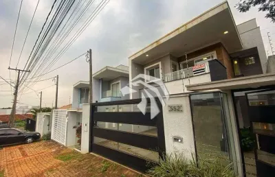 Sobrado com 4 dormitórios à venda, 257 m² por r$ 1.580.000,00 - canadá - cascavel/pr