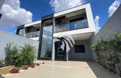 Sobrado com 3 dormitórios à venda, 140 m² por r$ 850.000,00 - tropical 3 - cascavel/pr