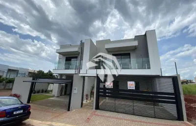 Sobrado com 3 dormitórios à venda, 149 m² por r$ 980.000 - fag - cascavel/pr