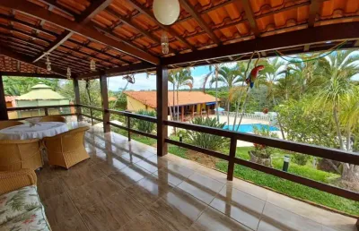 Casa com 4 dormitórios à venda, 368 m² por r$ 1.100.000,00 - aldeia da jaguara - jaboticatubas/mg