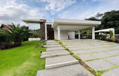 Casa com 4 dormitórios à venda, 390 m² por r$ 4.890.000,00 - condomínio condados da lagoa - lagoa santa/mg