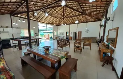 Casa com 5 dormitórios à venda, 328 m² porteira fechada condomínio campos da liberdade - lagoa santa/mg
