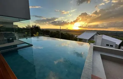 Casa com 5 dormitórios à venda, 530 m² por r$ 4.200.000,00 - condomínio mirante do fidalgo - lagoa santa/mg