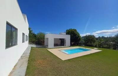 Casa com 4 dormitórios, 184 m² - venda por r$ 850.000,00 ou aluguel por r$ 5.810,00/mês - condomínio estância da mata - jaboticatubas/mg