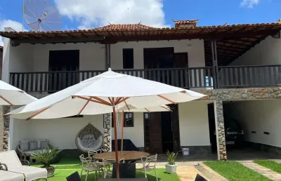 Casa com 5 dormitórios à venda, 497 m² por r$ 1.700.000,00 - sobradinho - lagoa santa/mg