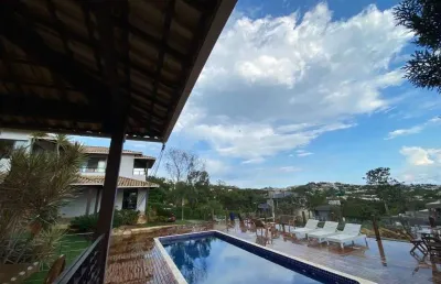 Casa com 4 dormitórios à venda, 600 m² por r$ 2.990.000,00 - condomínio jardins da lagoa - lagoa santa/mg