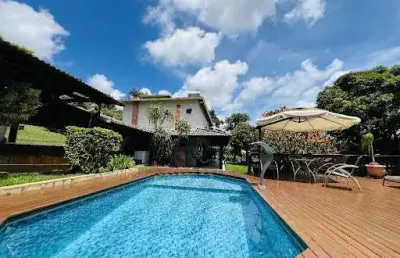 Casa com 6 dormitórios à venda, 400 m² por r$ 3.750.000,00 - condominio amendoeiras - lagoa santa/mg