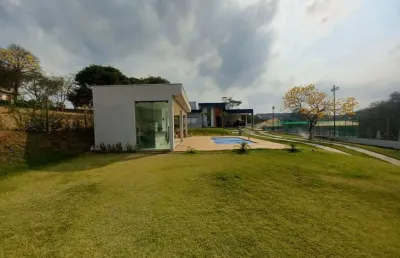 Casa com 4 dormitórios para alugar, 270 m² por r$ 10.800,00/mês - condominio champagne tênis residence - lagoa santa/mg